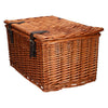 Panier de boulanger vélo marron 45x30x25cm