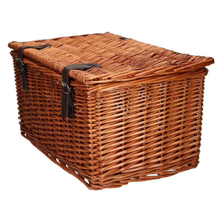 Panier de boulanger vélo marron 45x30x25cm