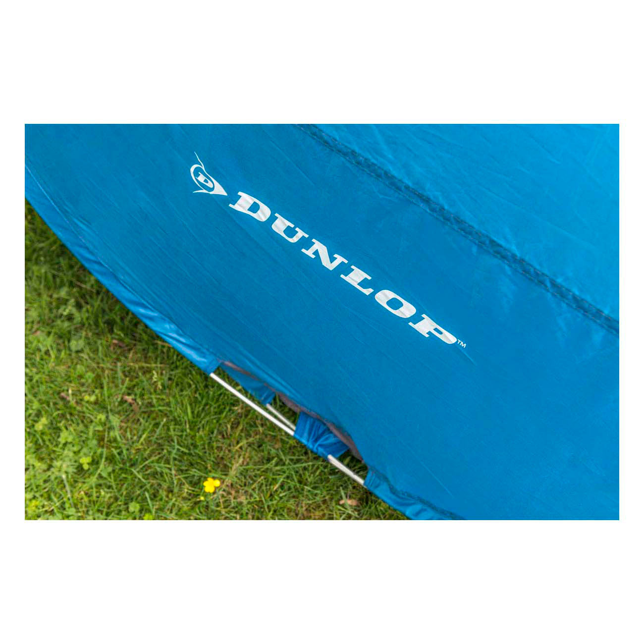 Tente pop-up Dunlop pour 2 personnes - 255x155x95 cm - montage rapide, résistante aux intempéries