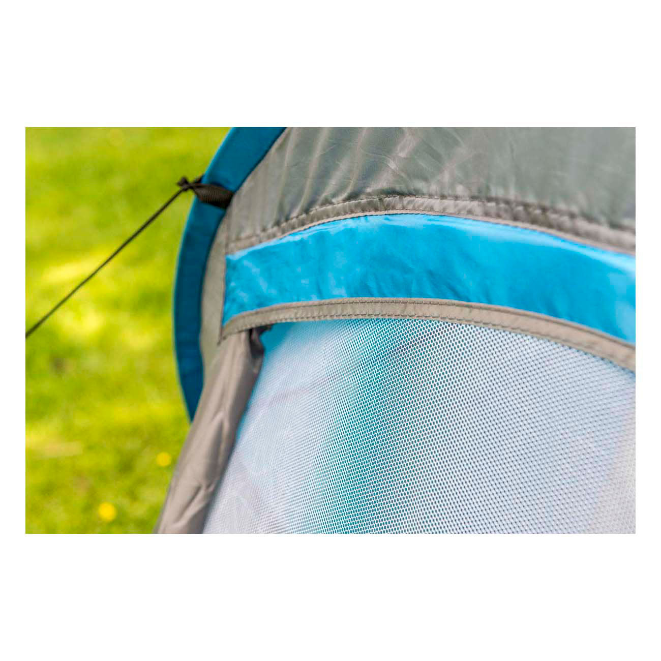 Tente pop-up Dunlop pour 2 personnes - 255x155x95 cm - montage rapide, résistante aux intempéries
