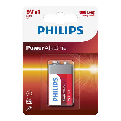 Autonomie de la pile Philips 9 V