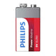 Autonomie de la pile Philips 9 V