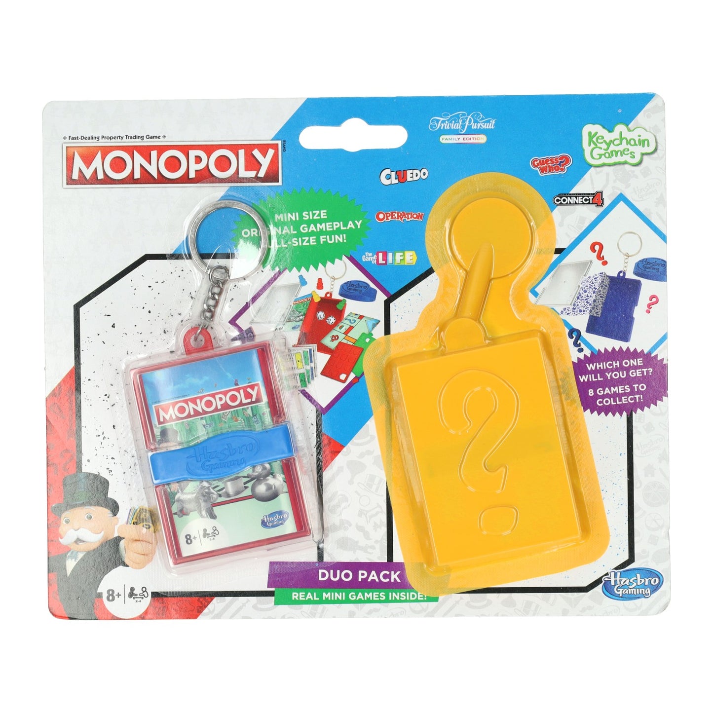 Monopole du porte-clés mini-jeu Hasbro