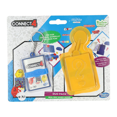 Hasbro mini-jeu porte-clés quatre d'affilée