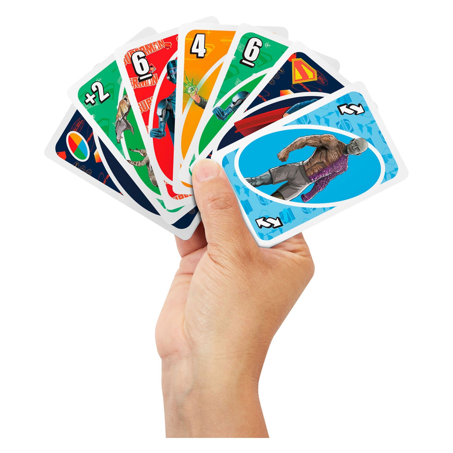 Jeu de cartes Mattel Uno Superman
