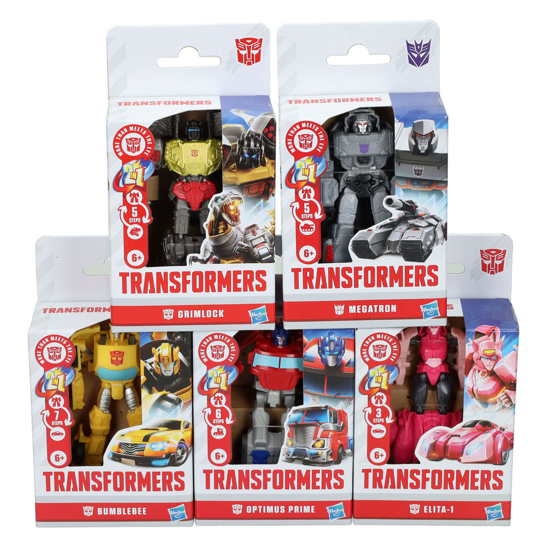 Transformateur de figurines d'action Hasbro - du robot au véhicule