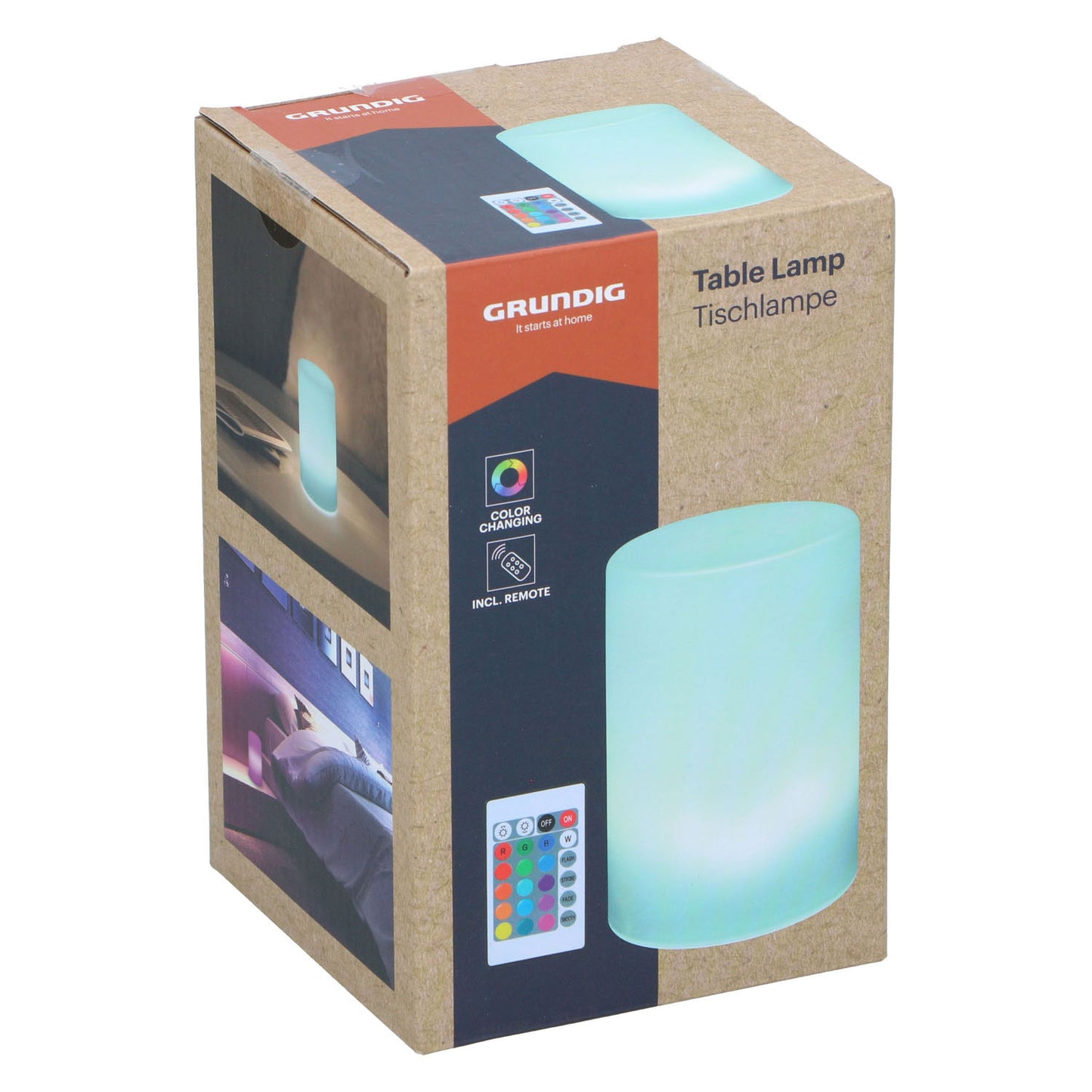 Lampe de table Grundig RGB avec télécommande