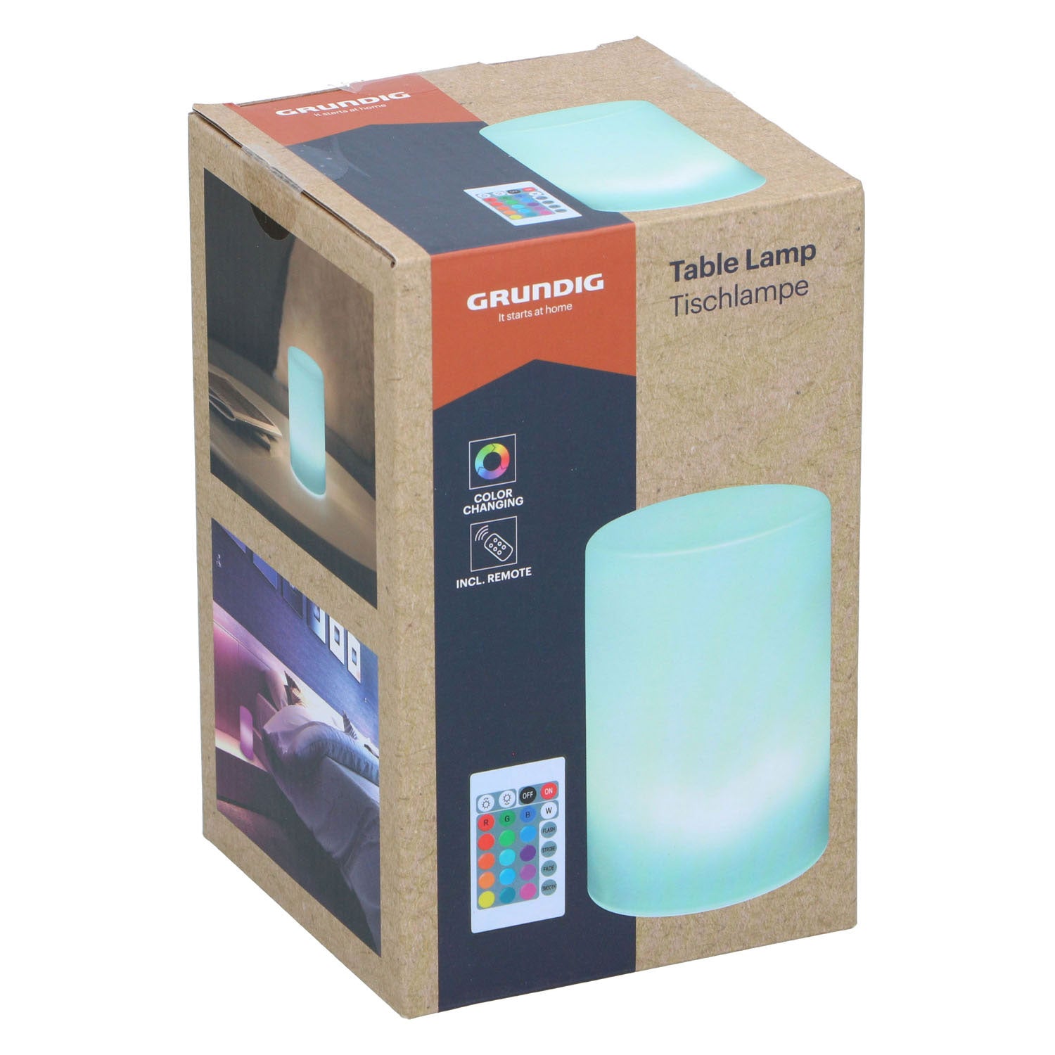 Lampe de table Grundig RGB avec télécommande