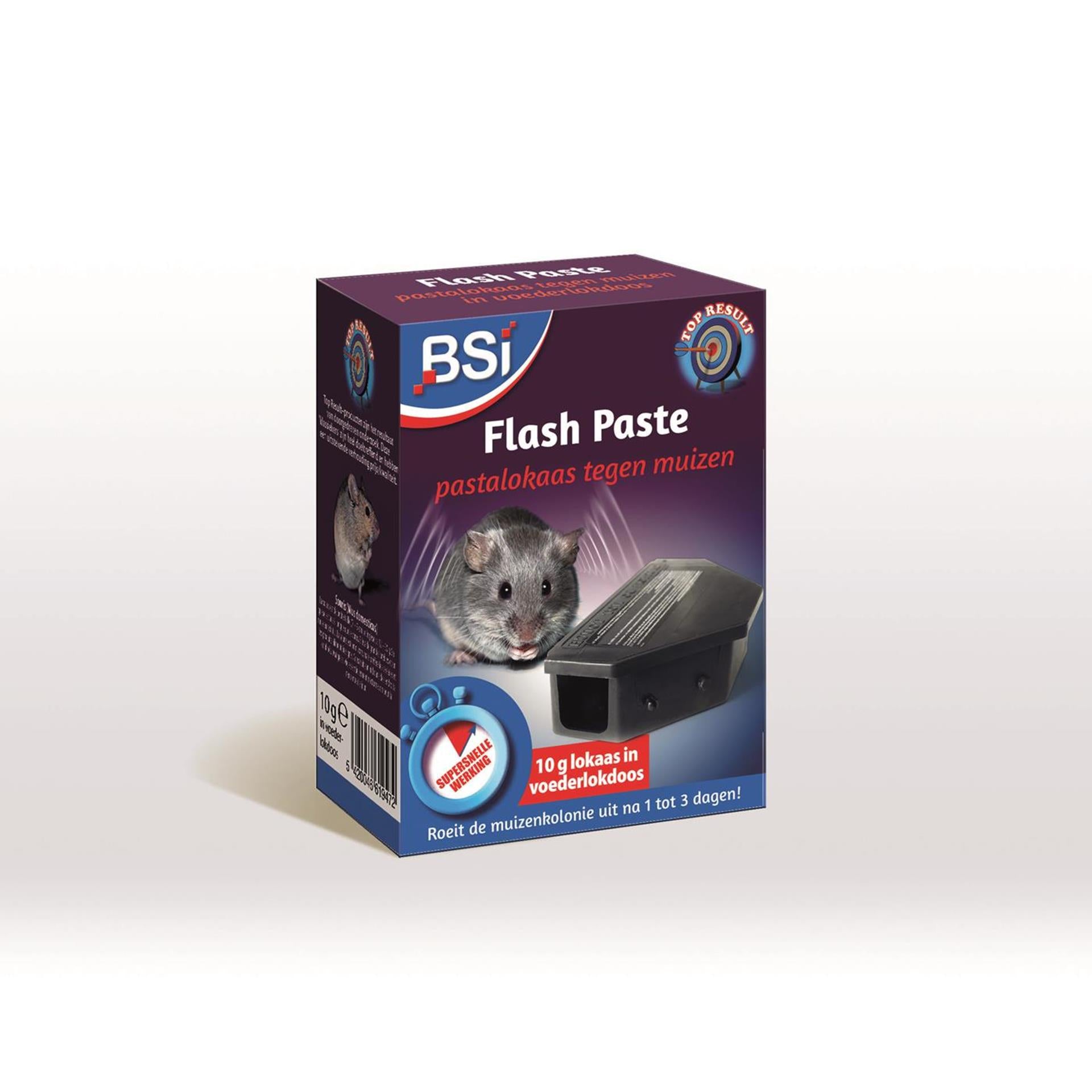 Bsi flash pâte 2x10gr appât en boîte à appât