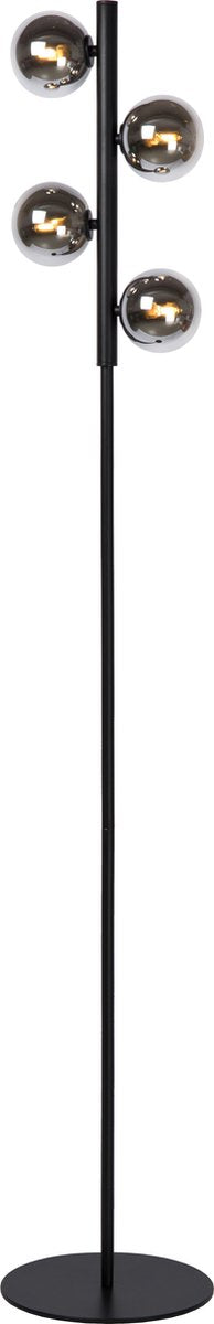Lucide tycho - lampadaire - 4xg9 - noir