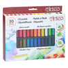 Pastels d'huile, ensemble de 30 couleurs