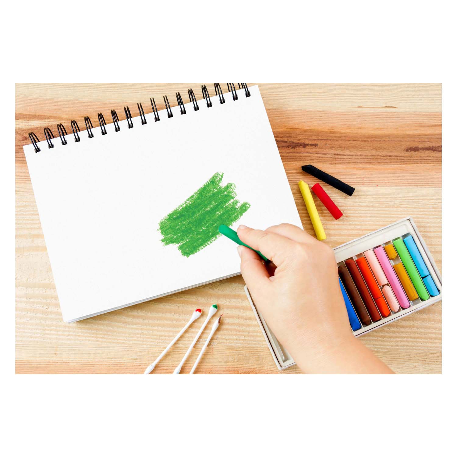 Pastels d'huile, ensemble de 30 couleurs