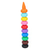 Crayons de cire empilables, 10e.