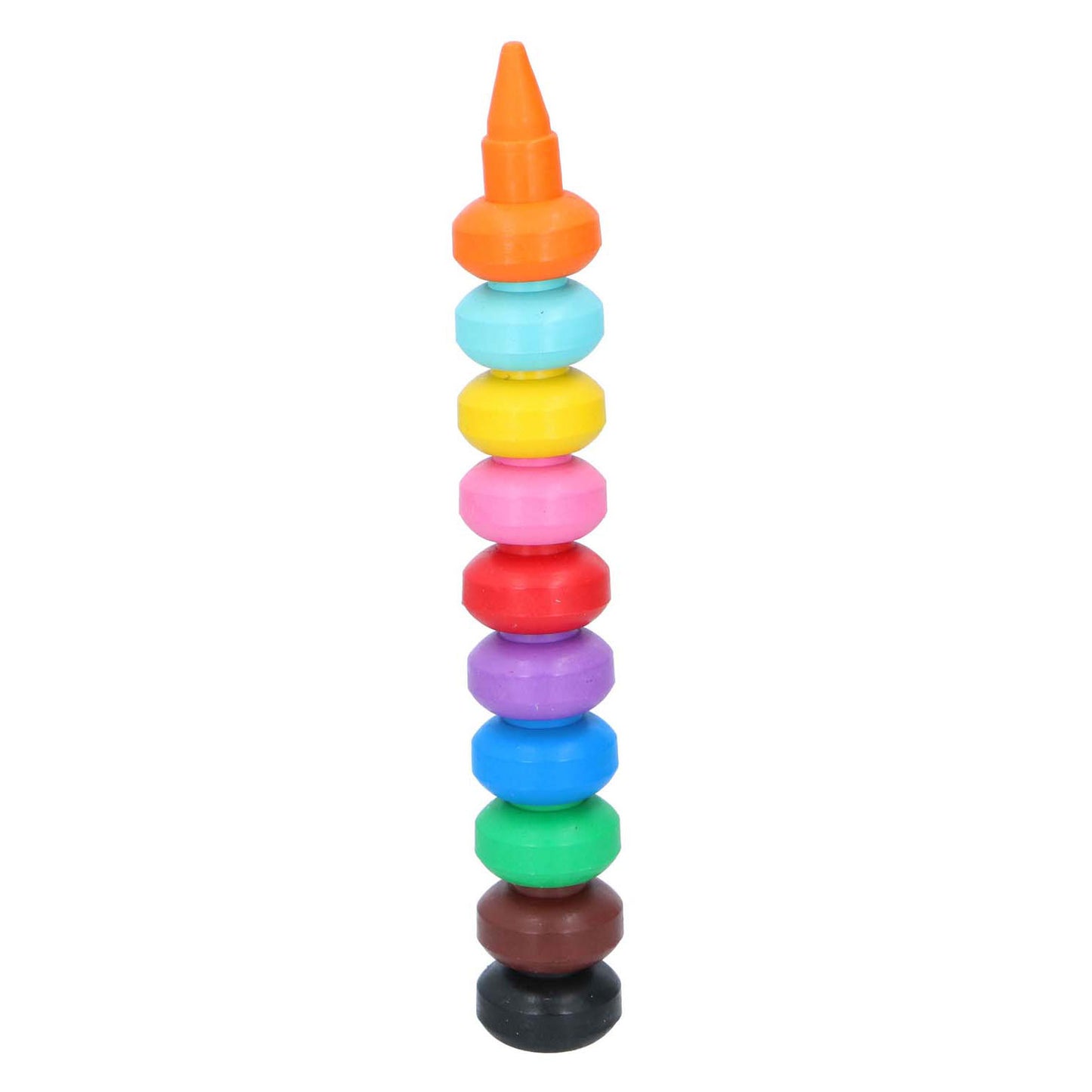 Crayons de cire empilables, 10e.