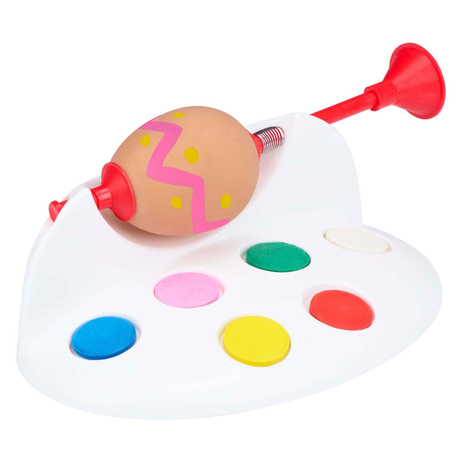 Ensemble de paint d'œufs avec pinceau