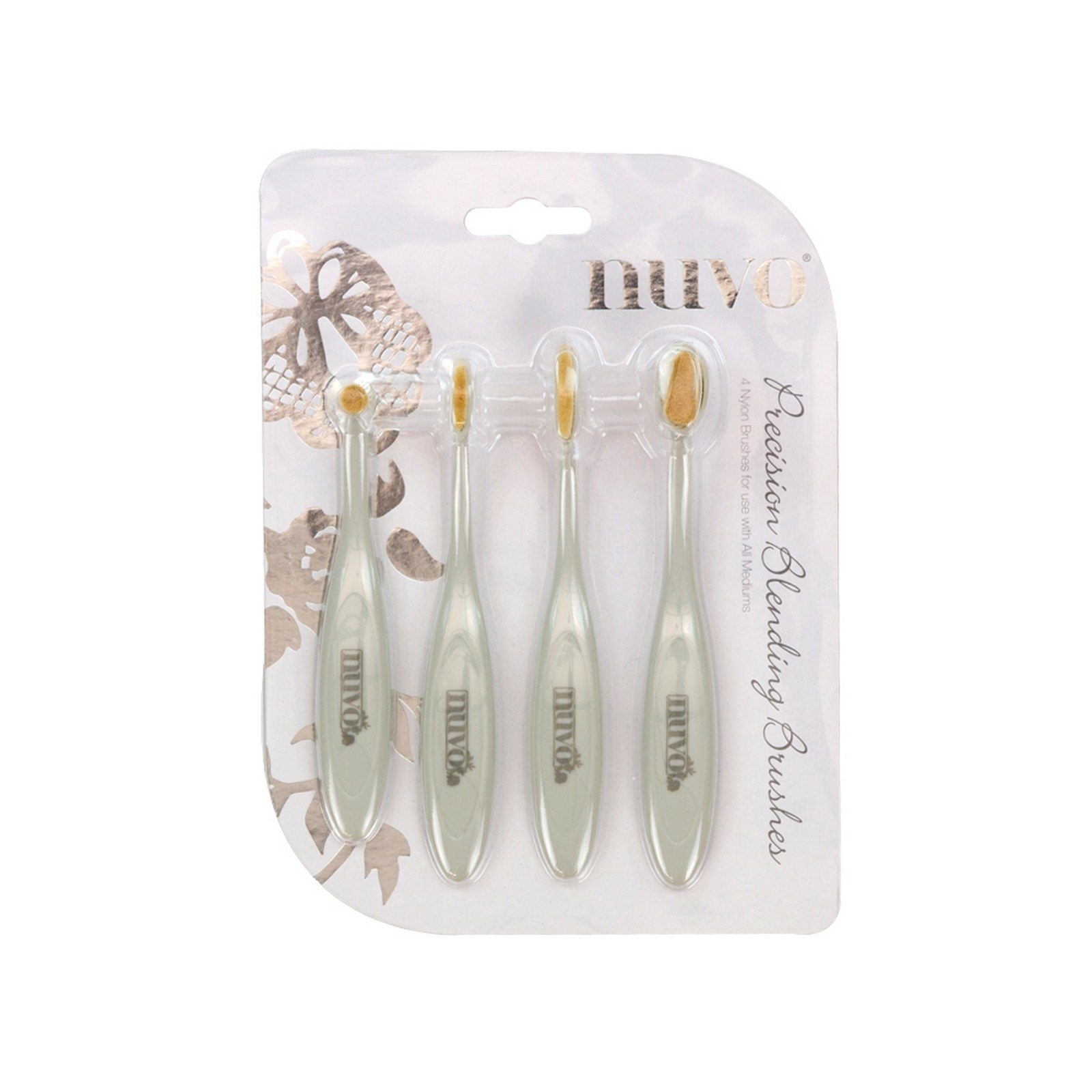 Nuvo par tonic studios nuvo • pinceaux mélangeurs de précision 4pcs