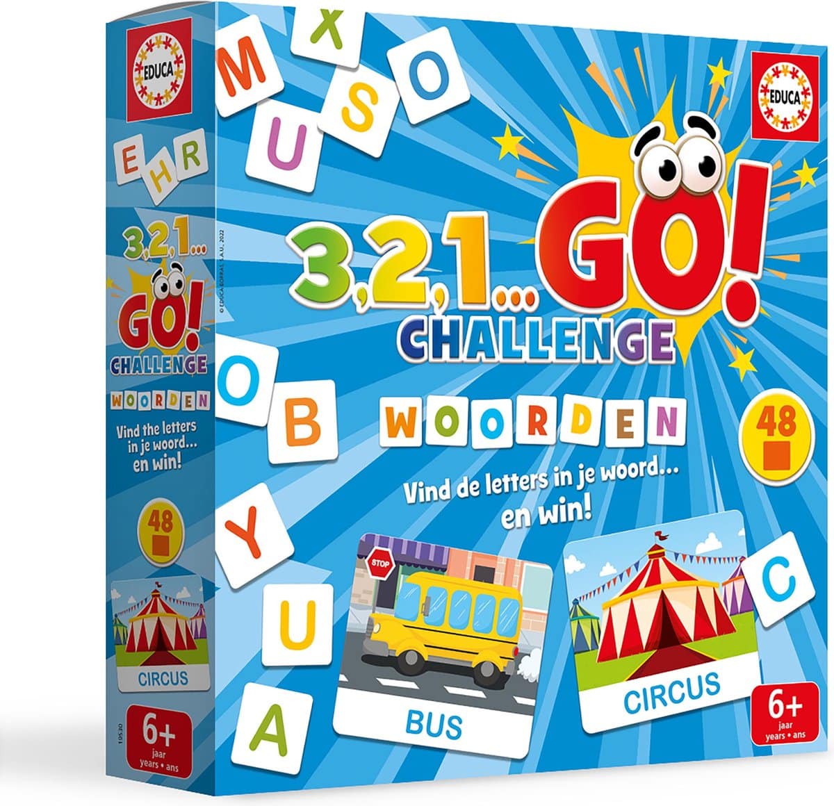 Intro Just Games 3-2-1 GO CHETED PUZZLES AVEC LES MOTS
