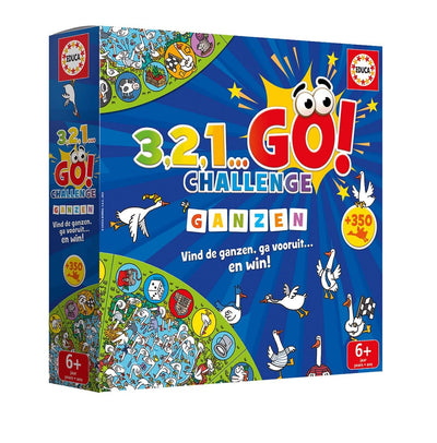 Intro Just Games 3-2-1 go défier les puzzles de Ganzen
