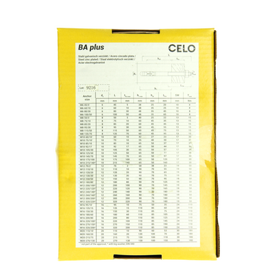 Celo 1066922 - ancrage rapide ba plus 12-150 50 galvanisé 20 pièces | 2 pièces