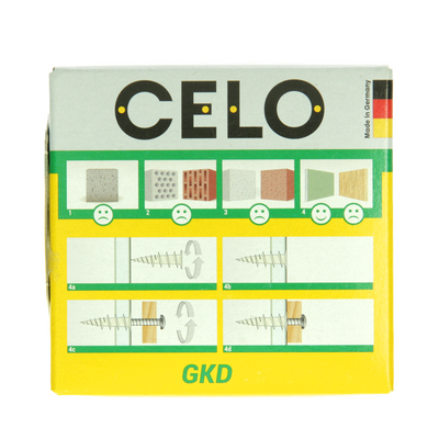 Celo 1067402 - chevilles métalliques pour plaques de plâtre gkdz 4,5x35, 50 pcs | 1 pièce