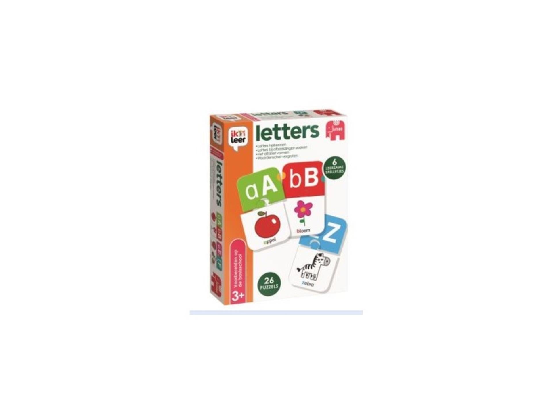 Jumbo j'apprends le jeu éducatif des lettres