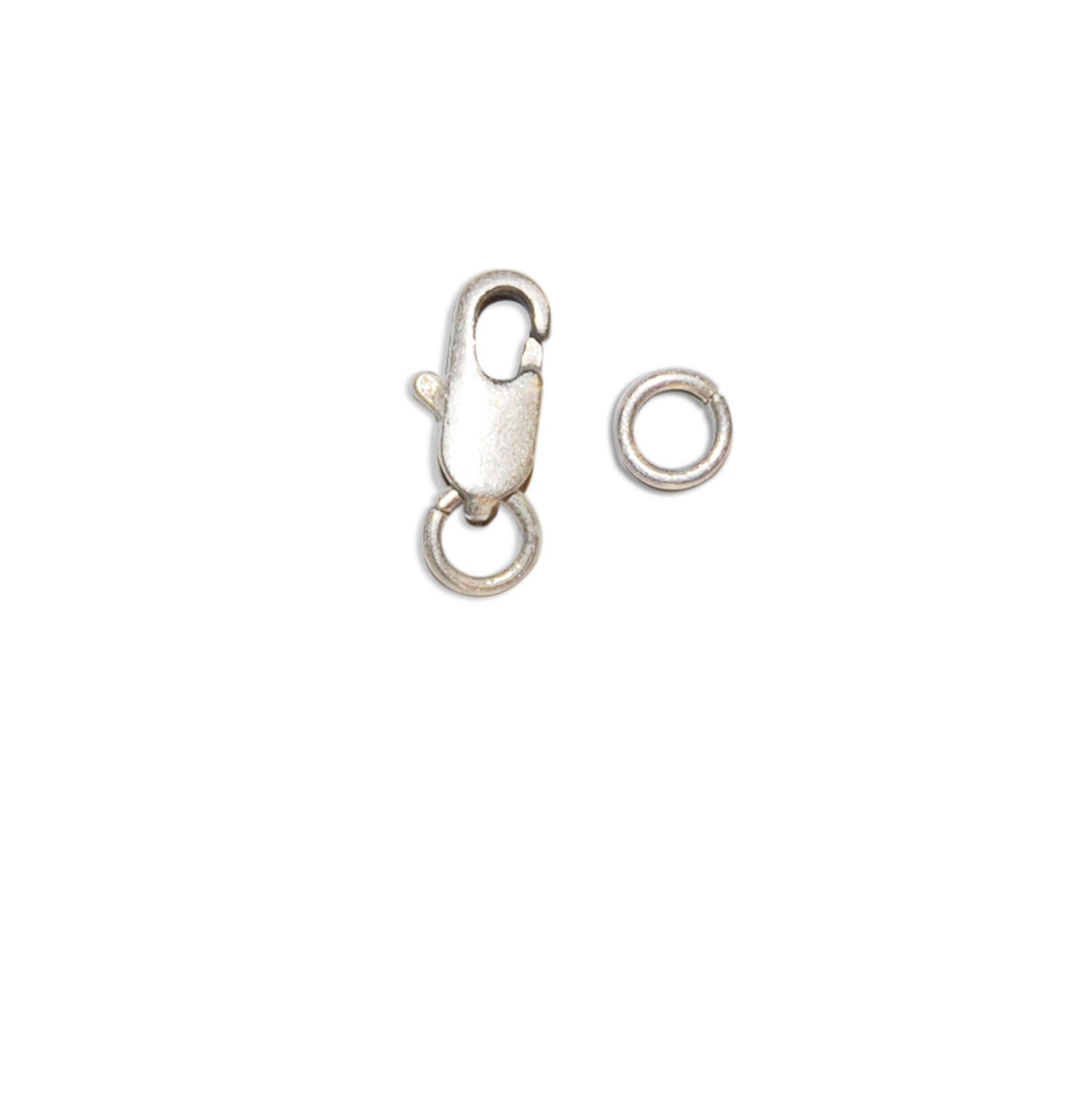 Vaessen creative • fermoir mousqueton 11mm plaqué argent