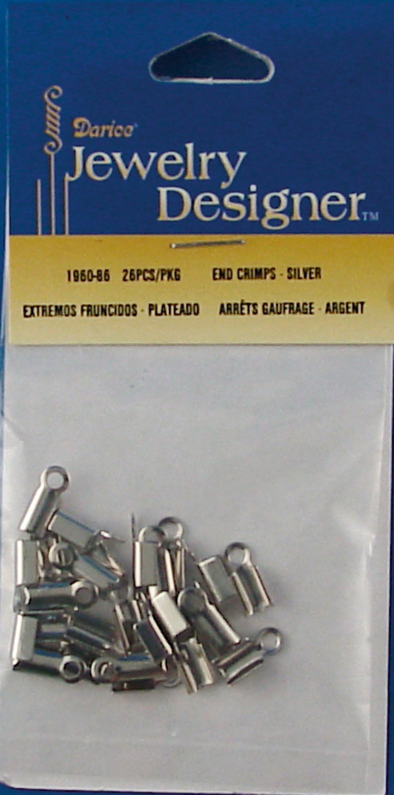 Vaessen creative • pince à cuir 9mm 26pcs argent