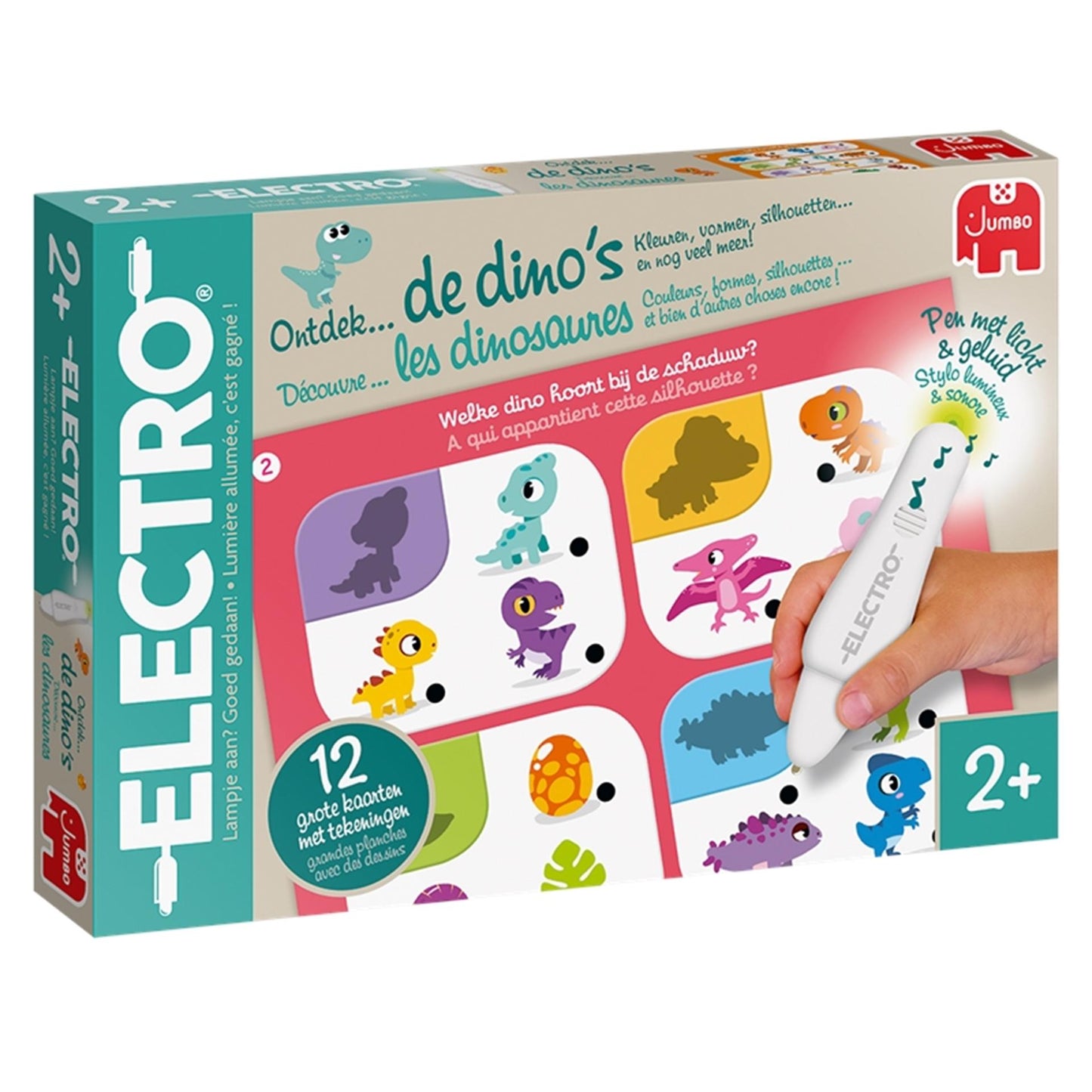 Jumbo Electro Wonderpen découvre le jeu éducatif du dino