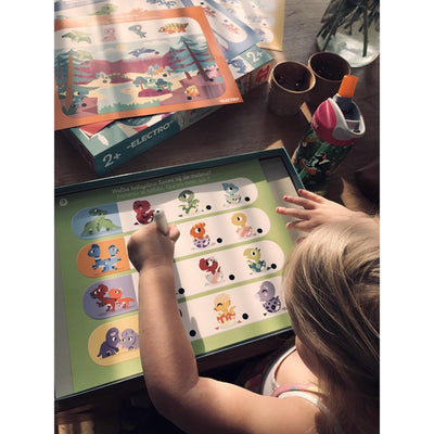 Jumbo Electro Wonderpen découvre le jeu éducatif du dino