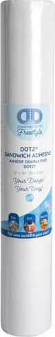 Diamond dotz® Diamond dotz Film adhésif double face - Peinture diamant - 91x30 cm