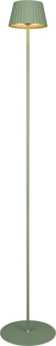 Rl vis ta lumière réalité suarez - lampe sur pied - vert pistache - rechargeable - incl. 1x smd 1,5w - éclairage extérieur - ip44