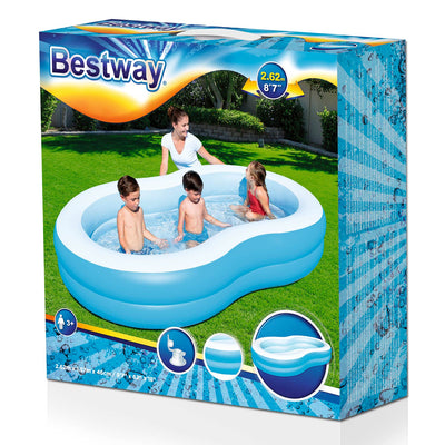 Bestway Family Pool Pool Lagoon 262x157x46 cm