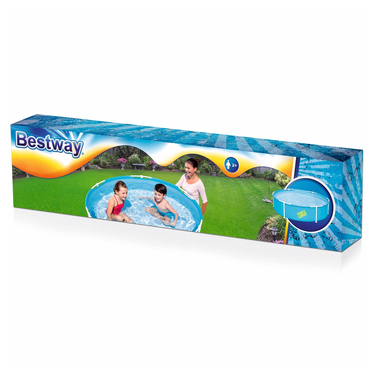 Piscine de piscine de cadre Bestway, 152 cm