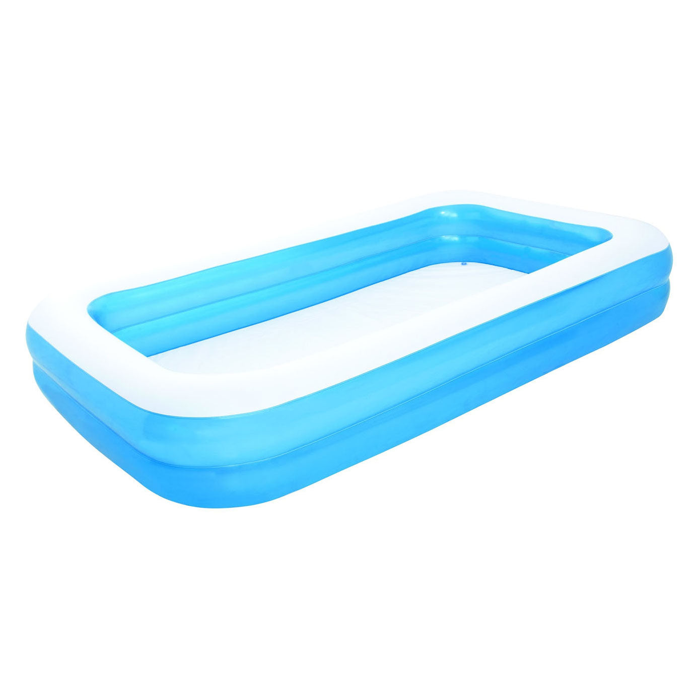 Bestway Family Pool Pish 2 Bords Rectangle 305 Bleu