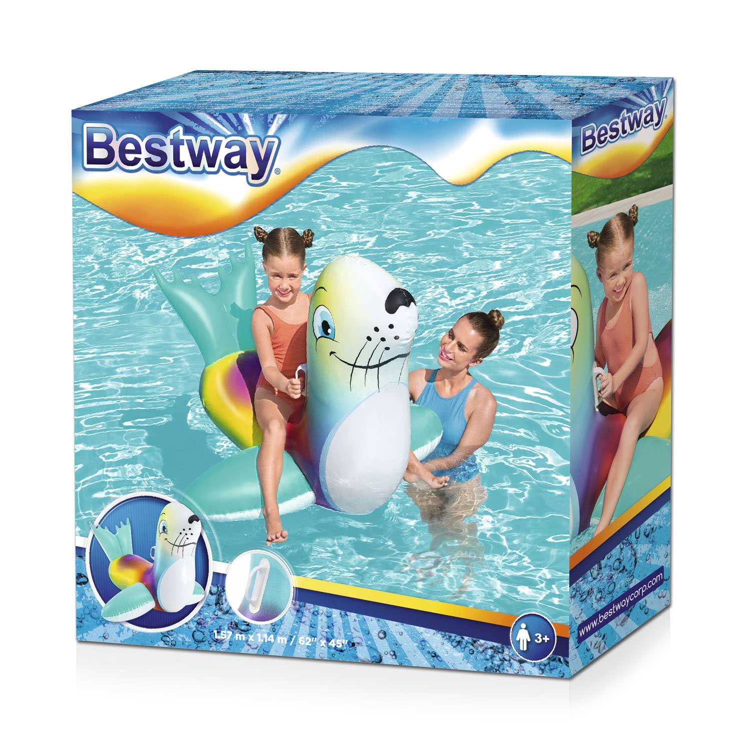 Bestway Sceau gonflable Ride-on
