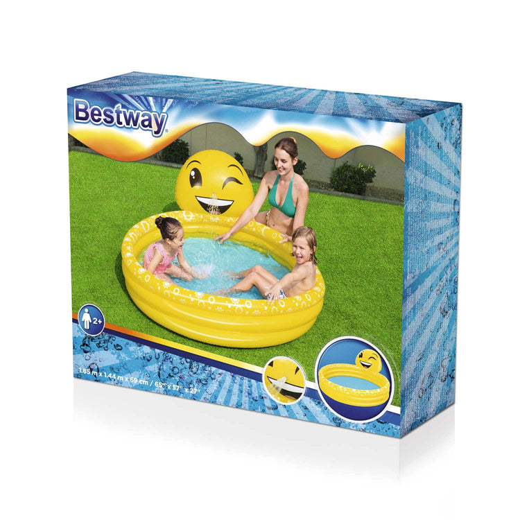 Bestway 3 rings piscine avec pulvérisateur Summer Soules, 165x144x69cm
