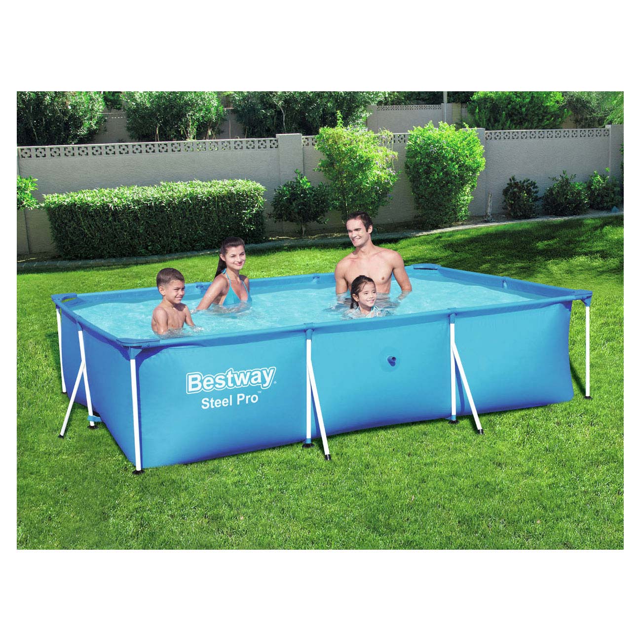 Bestway Pool Pool Steel Pro rectangle, 300 cm