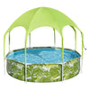 Bestway My First Frame Pool Pool Splash-in-Shade Play Round avec UV Avent, 244 cm