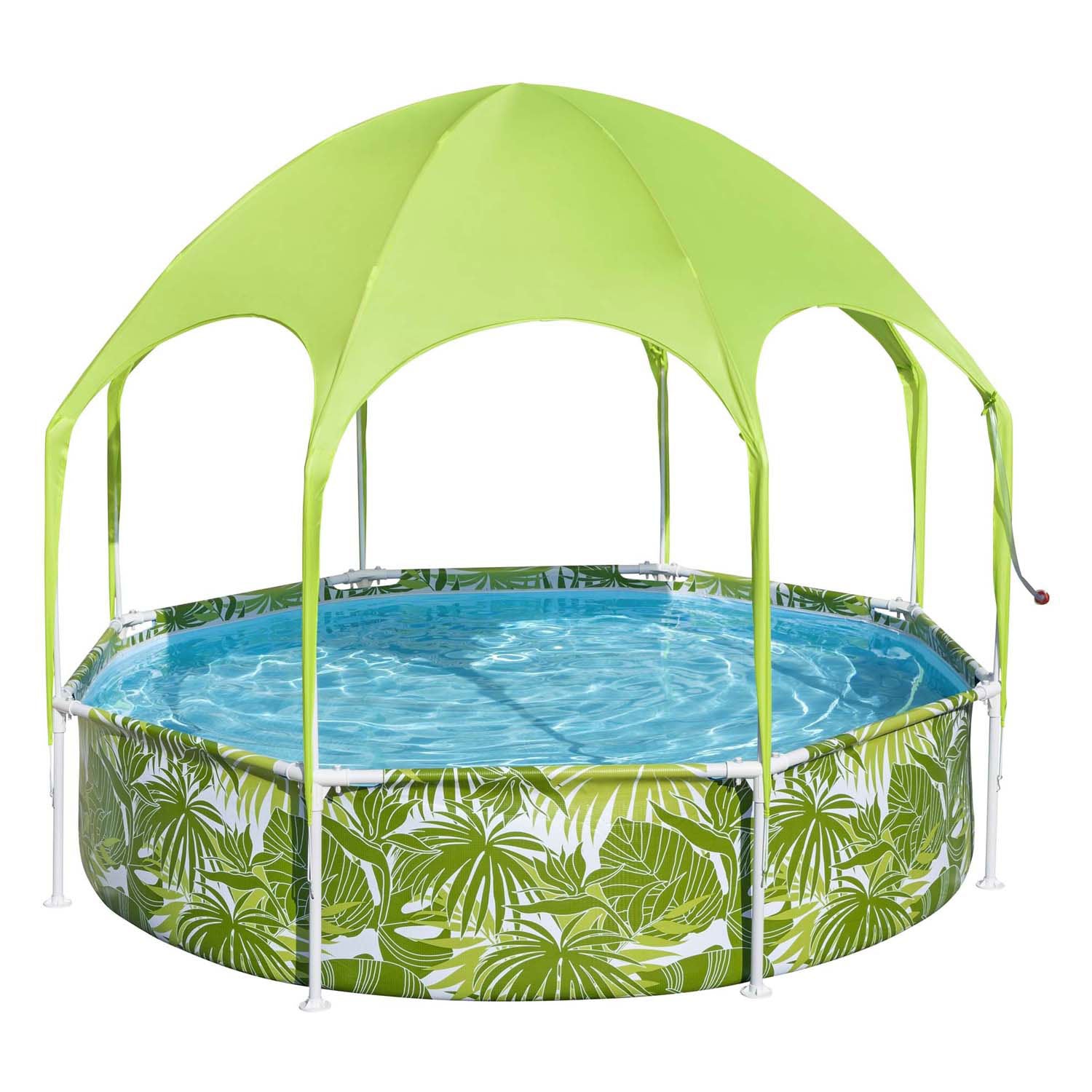 Bestway My First Frame Pool Pool Splash-in-Shade Play Round avec UV Avent, 244 cm