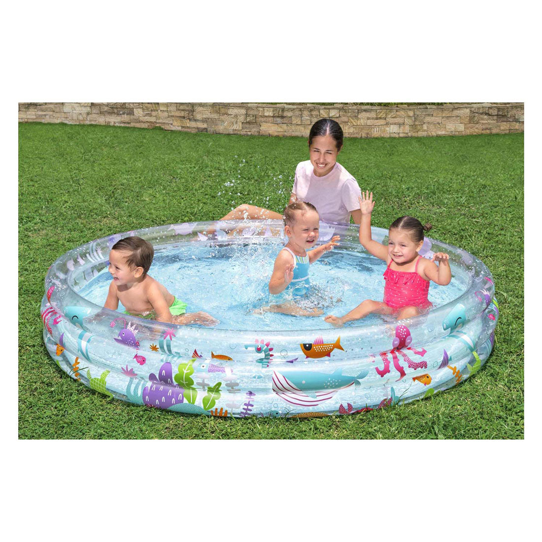 Bestway Children's Pool autour de la vie sous-marine, 183 cm