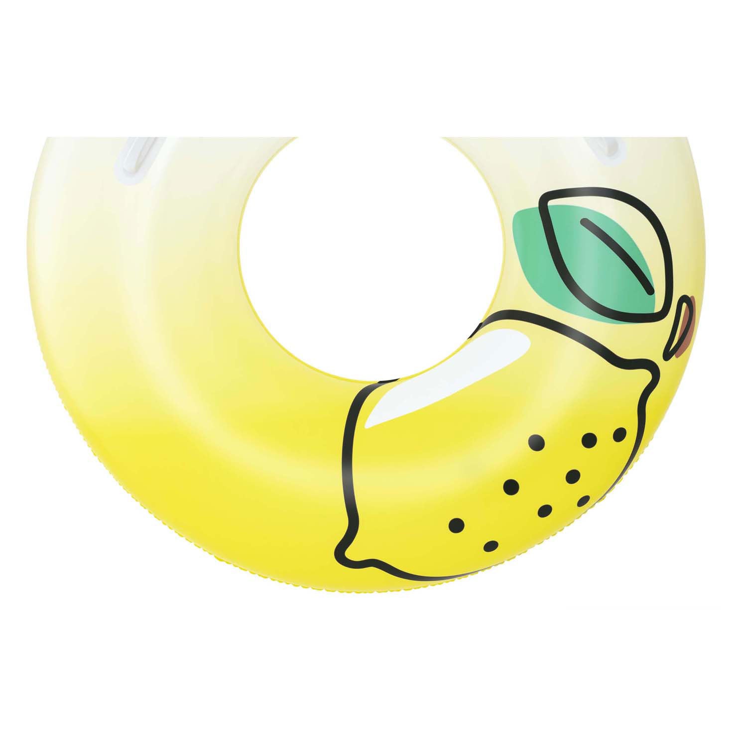 Bestway Swimming Ring Fresh Sqezed Citroen, 99 cm