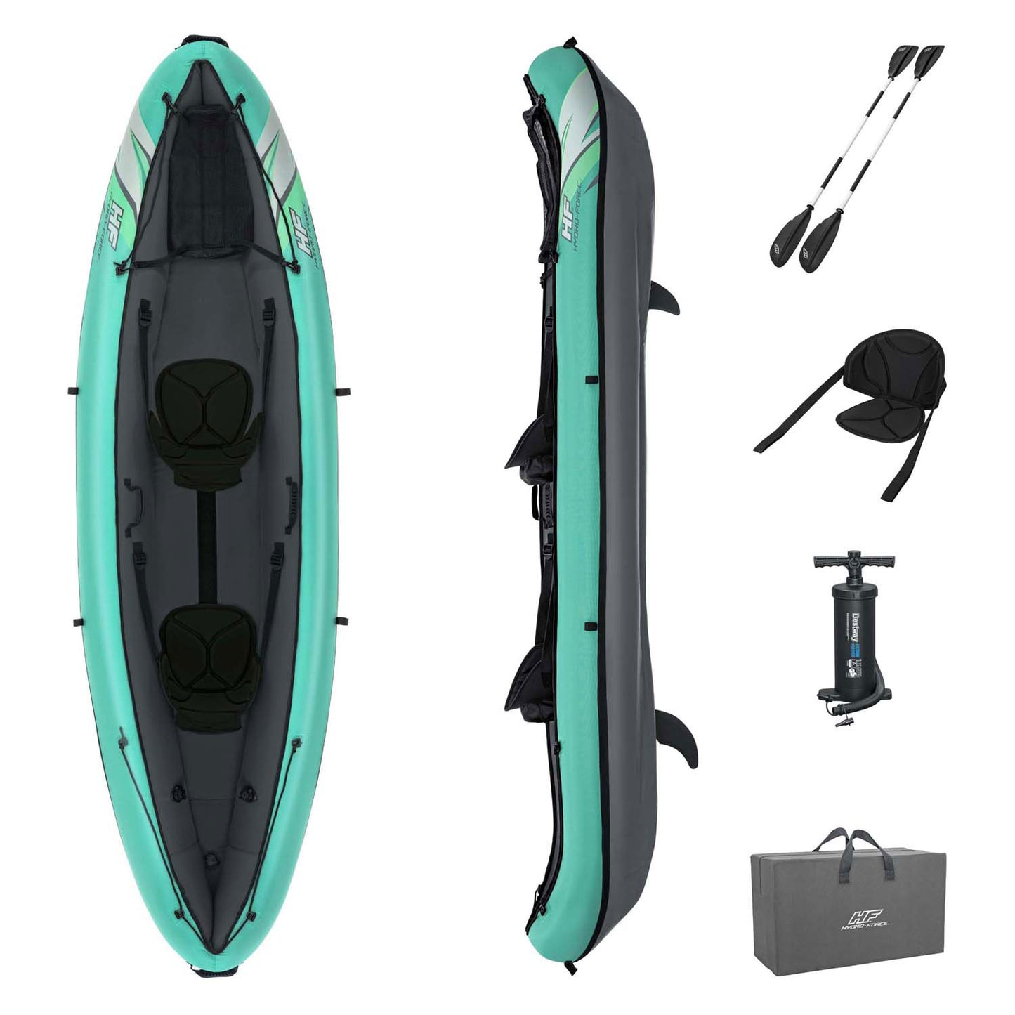 Bestway Hydro Force Kayak Ventura Elite x2 Set gonflable