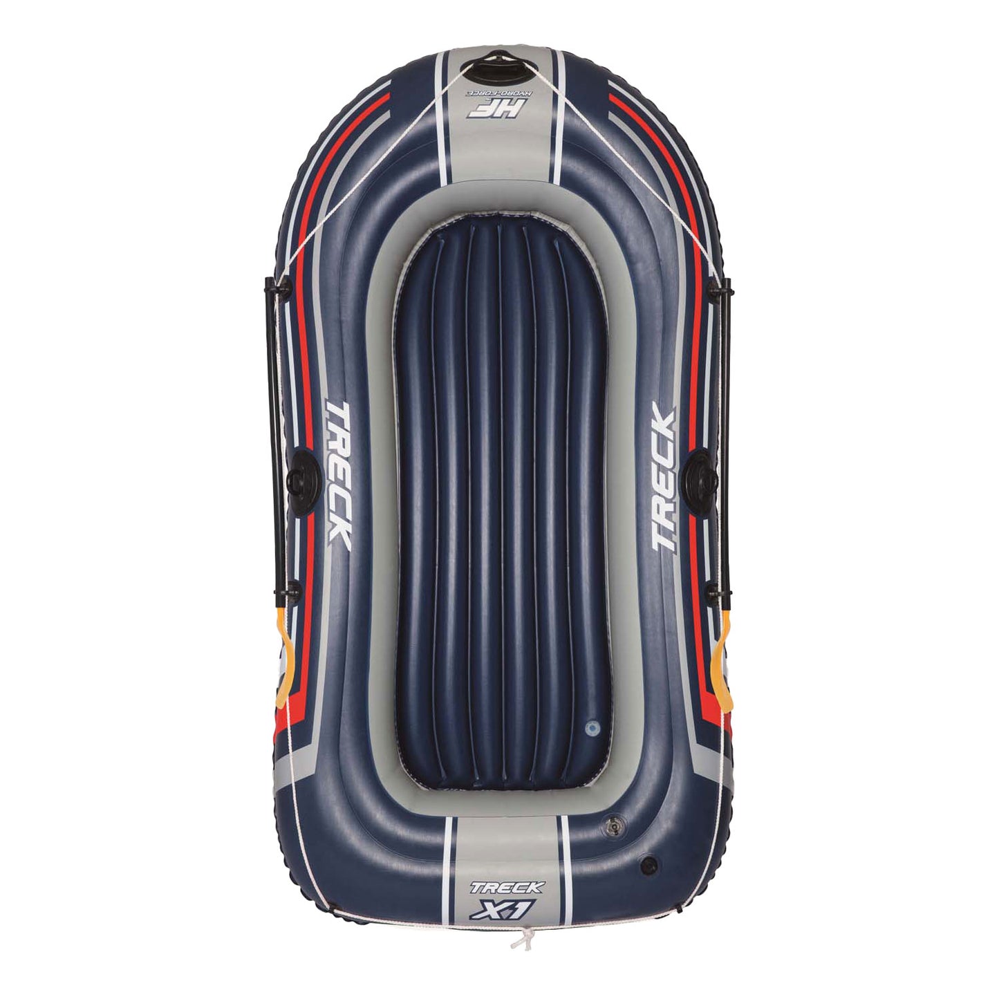 Bestway Hydro Force Boat gonflable avec pompe et casseroles en aviron bleu