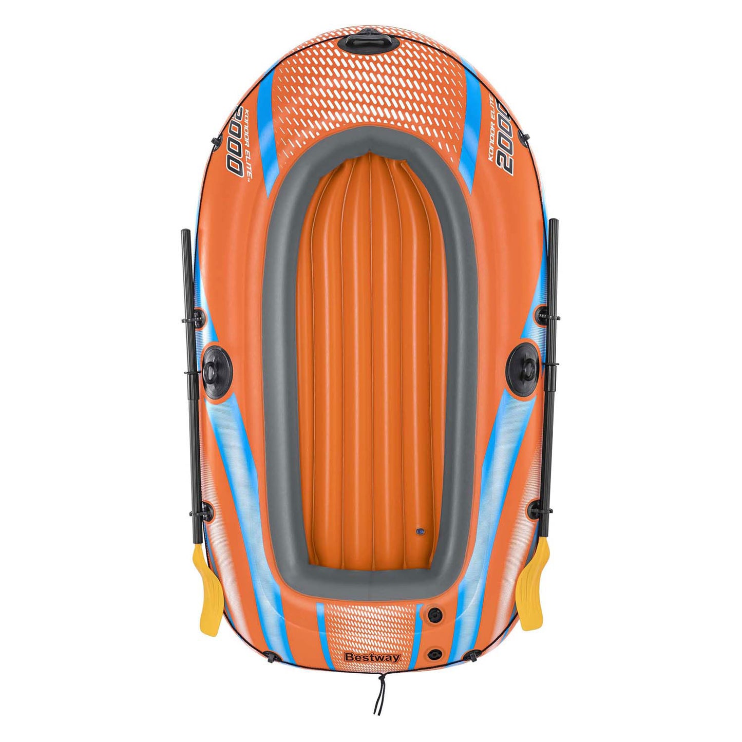 Bestway Kondor 2000 Boat gonflable ensemble 2 personnes orange