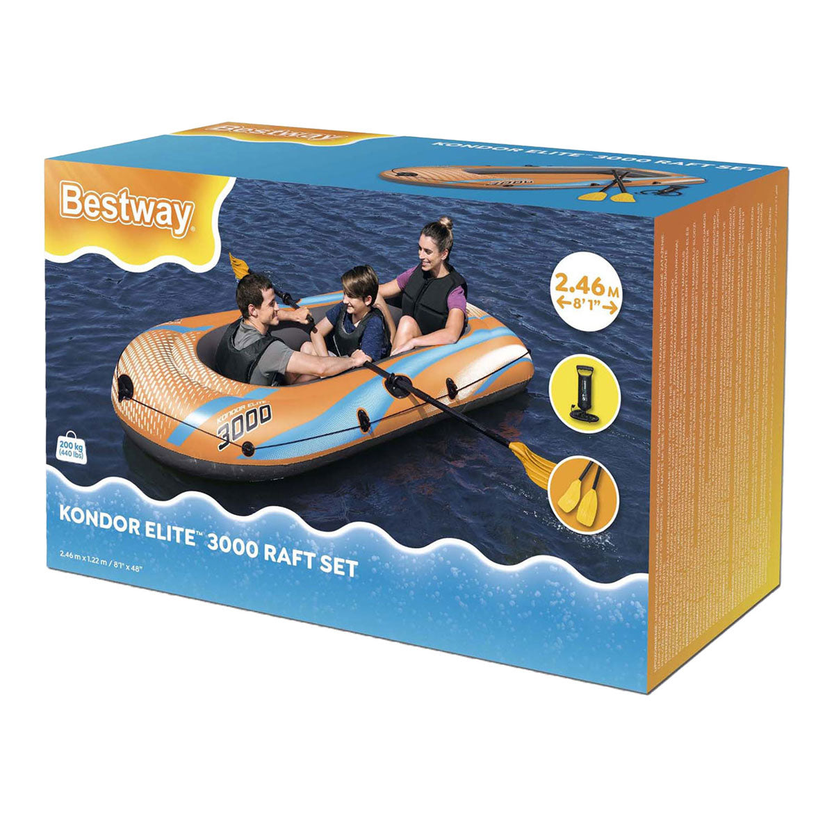 Bestway Boot Kondor Elite 3000 Set gonflable