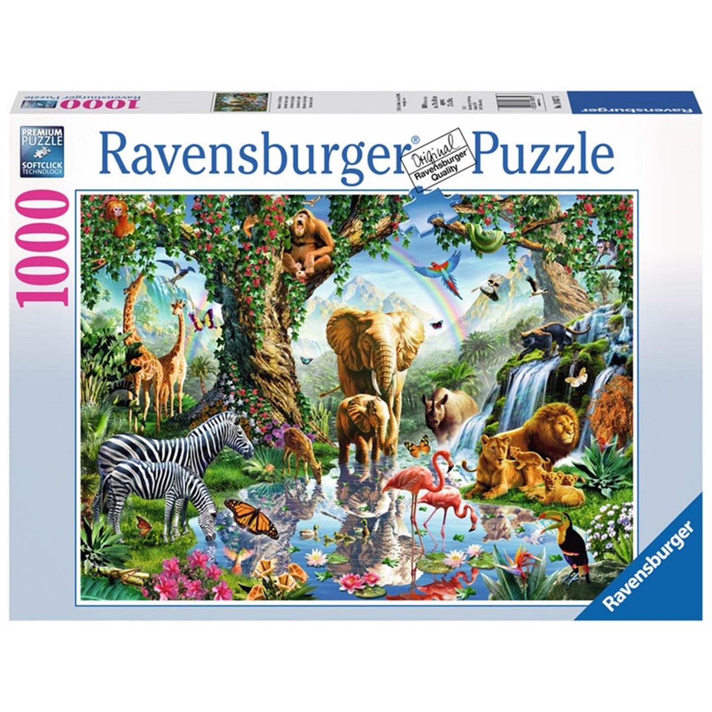 Adventures in the Jungle Puzzle, 1000st.