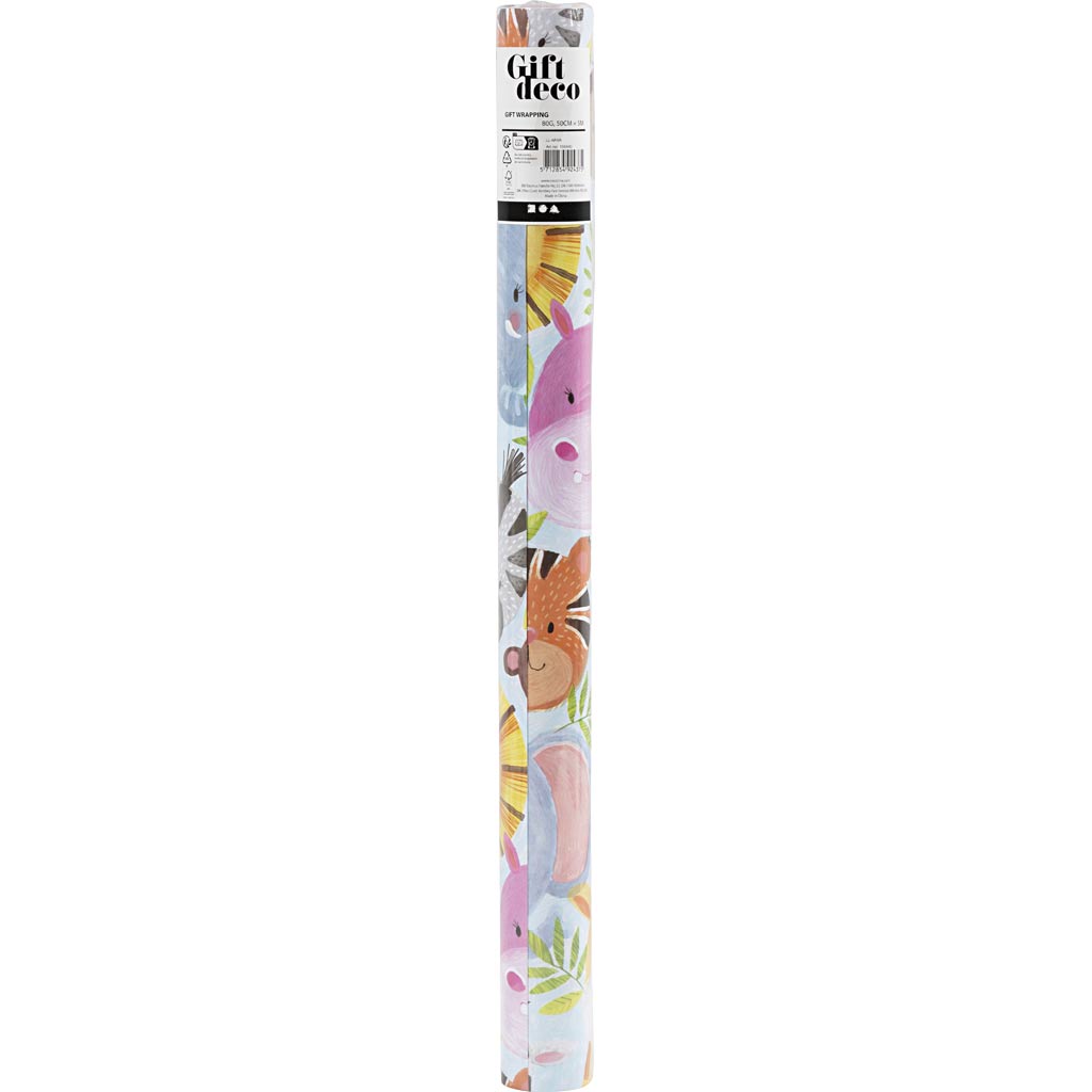 Https : www.ccobby.nl papier d'emballage-animaux-80-gr-5-m-1-piece