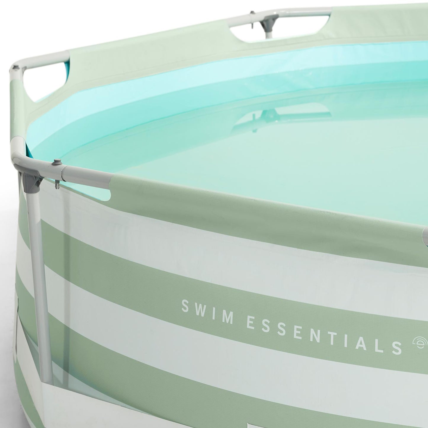 Swim Essentials Piscine à rayures vertes de luxe