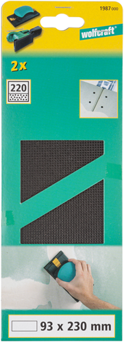 Grilles Wolfcraft | sc | k220 | 93 x 230 mm | 2 pièces - 1987000