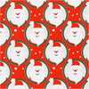 Papier cadeau Creativ company, Père Noël, l: 50 cm, 80 gr, rouge, 100 m 1 rouleau